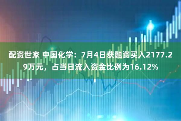 配资世家 中国化学：7月4日获融资买入2177.29万元，占当日流入资金比例为16.12%